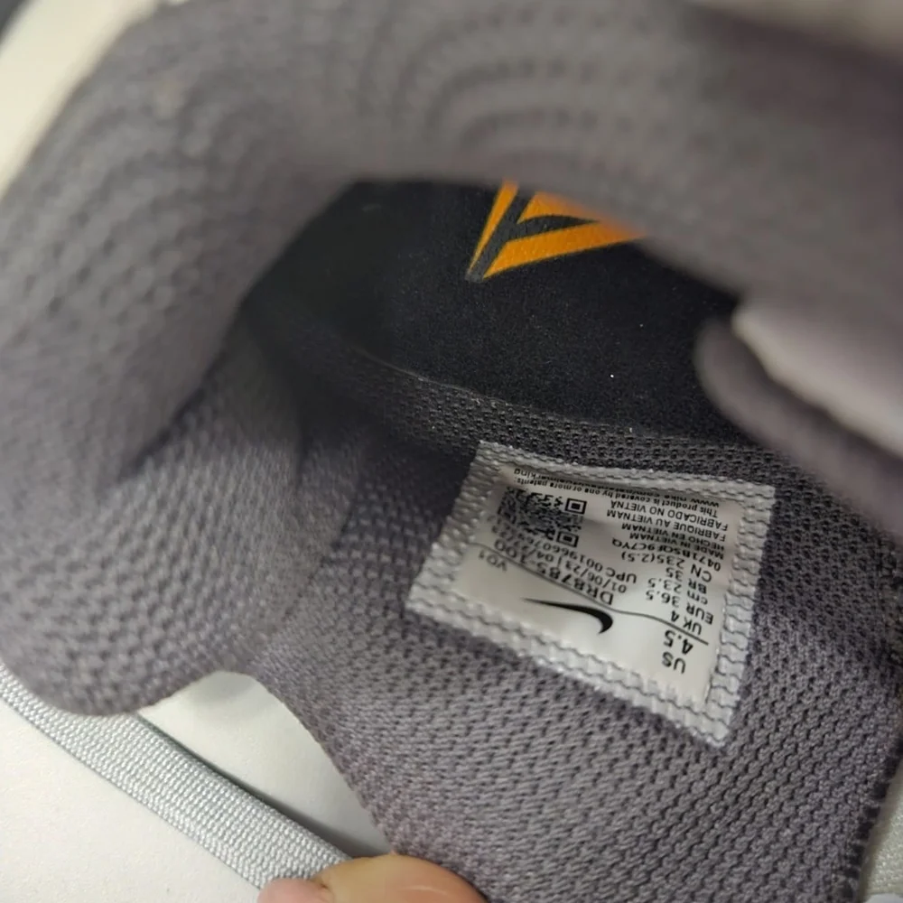 Nike Gray and Black Athletic Shoes